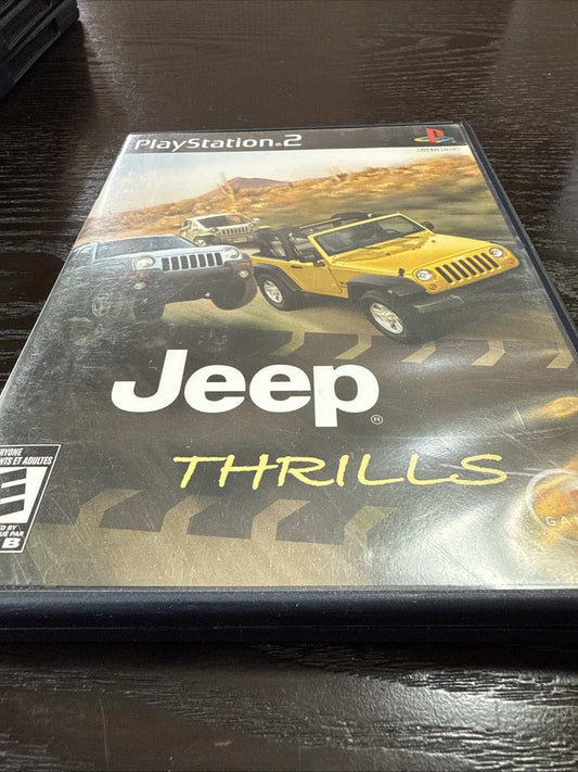 Jeep Thrills (Sony PlayStation 2, 2008) PS2 Complete CIB