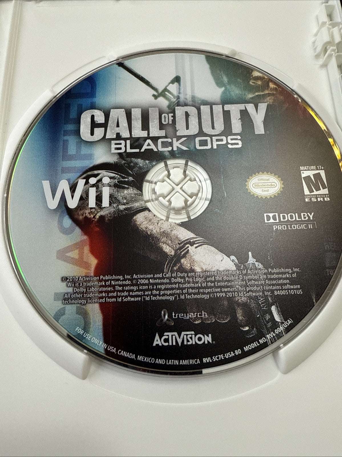 Call of Duty: Black Ops (Nintendo Wii, 2010) Complete W/ Manual Tested 🔥🔥🔥