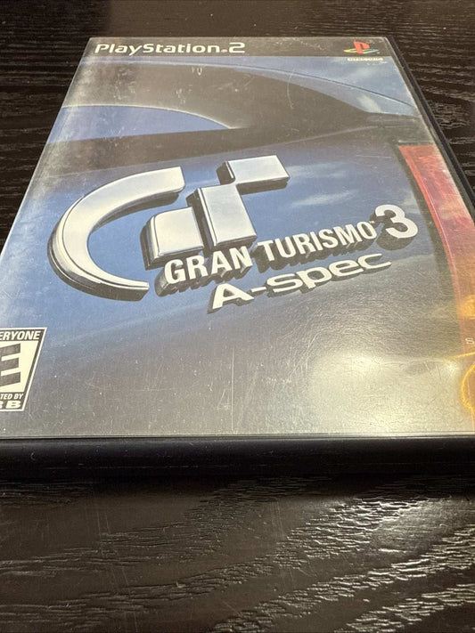 Gran Turismo 3 A-spec Video Game (Sony PlayStation 2, 2006) - CIB