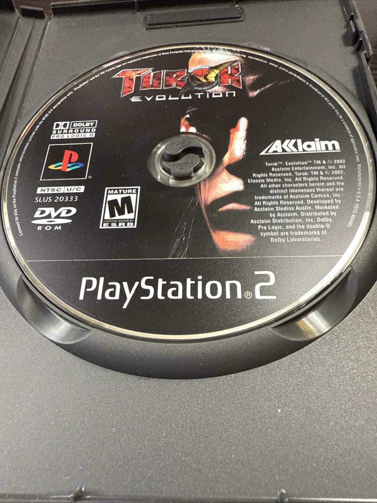 Turok: Evolution (PlayStation 2 PS2) CIB COMPLETE & TESTED